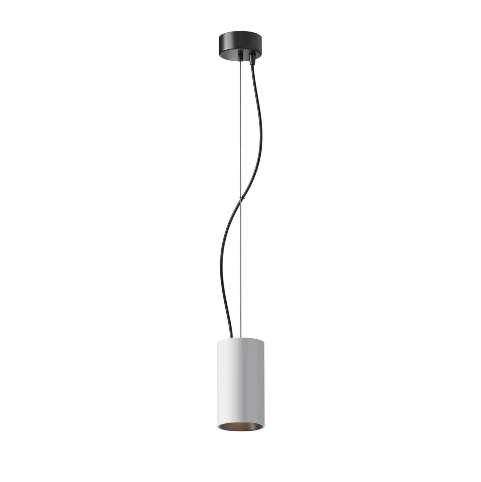 Maytoni LED-Hängeleuchte Efir, weiß, Ø 7,5 cm, 15 W, 38°