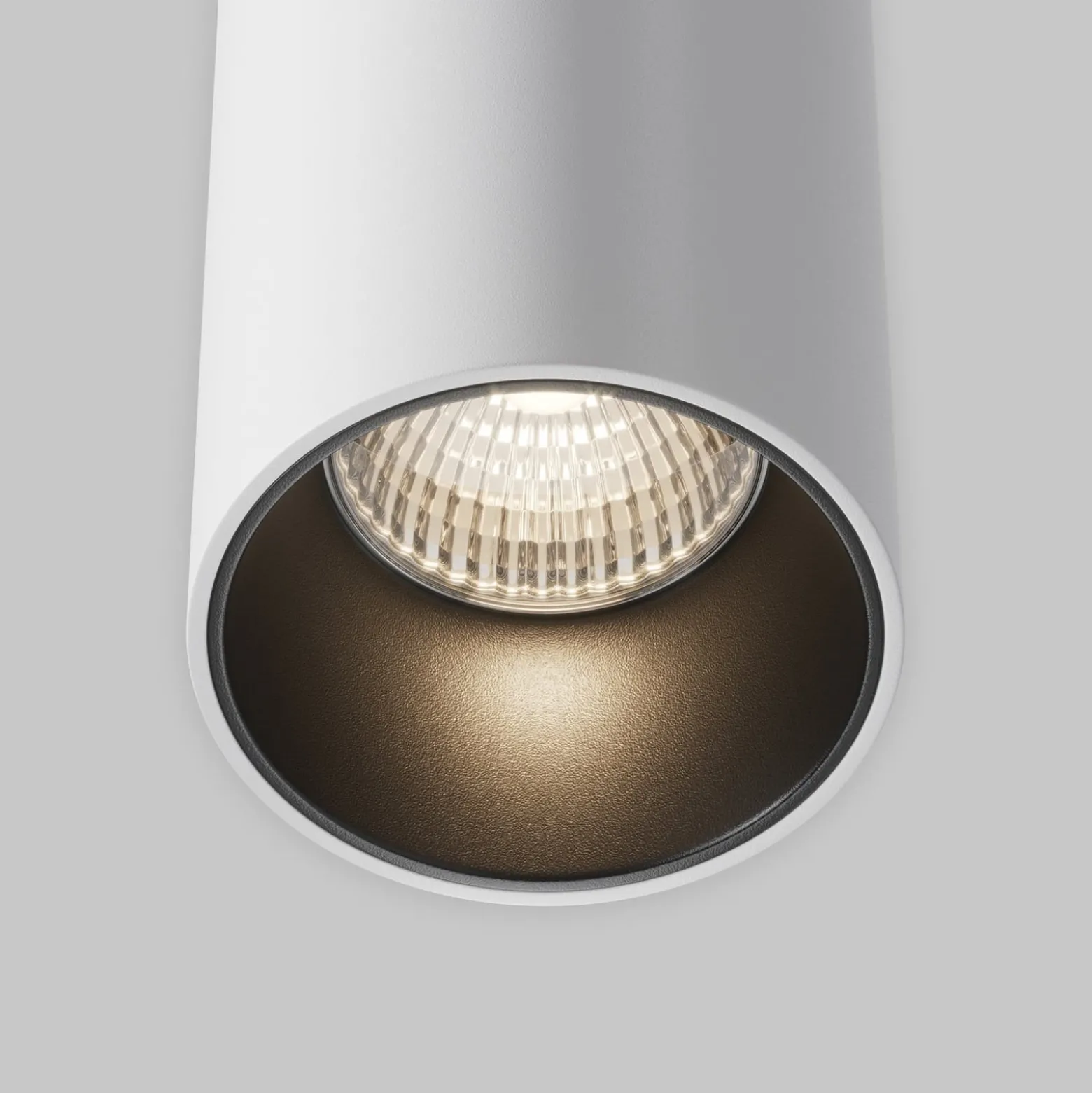 Maytoni LED-Hängeleuchte Efir, weiß, Ø 7,5 cm, 15 W, 38°