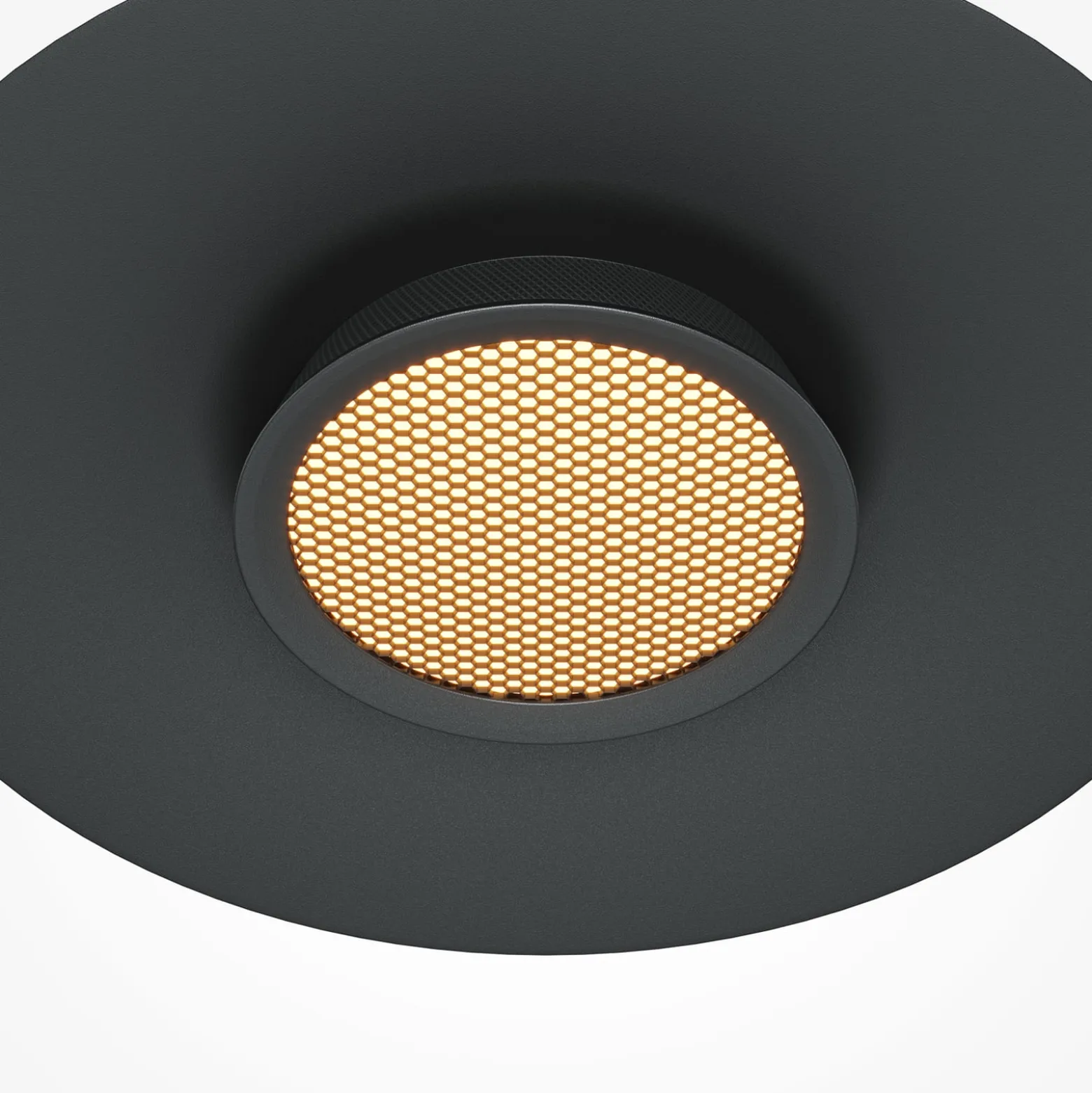 Maytoni LED-Hängeleuchte El, Ø 35 cm, schwarz, Aluminium