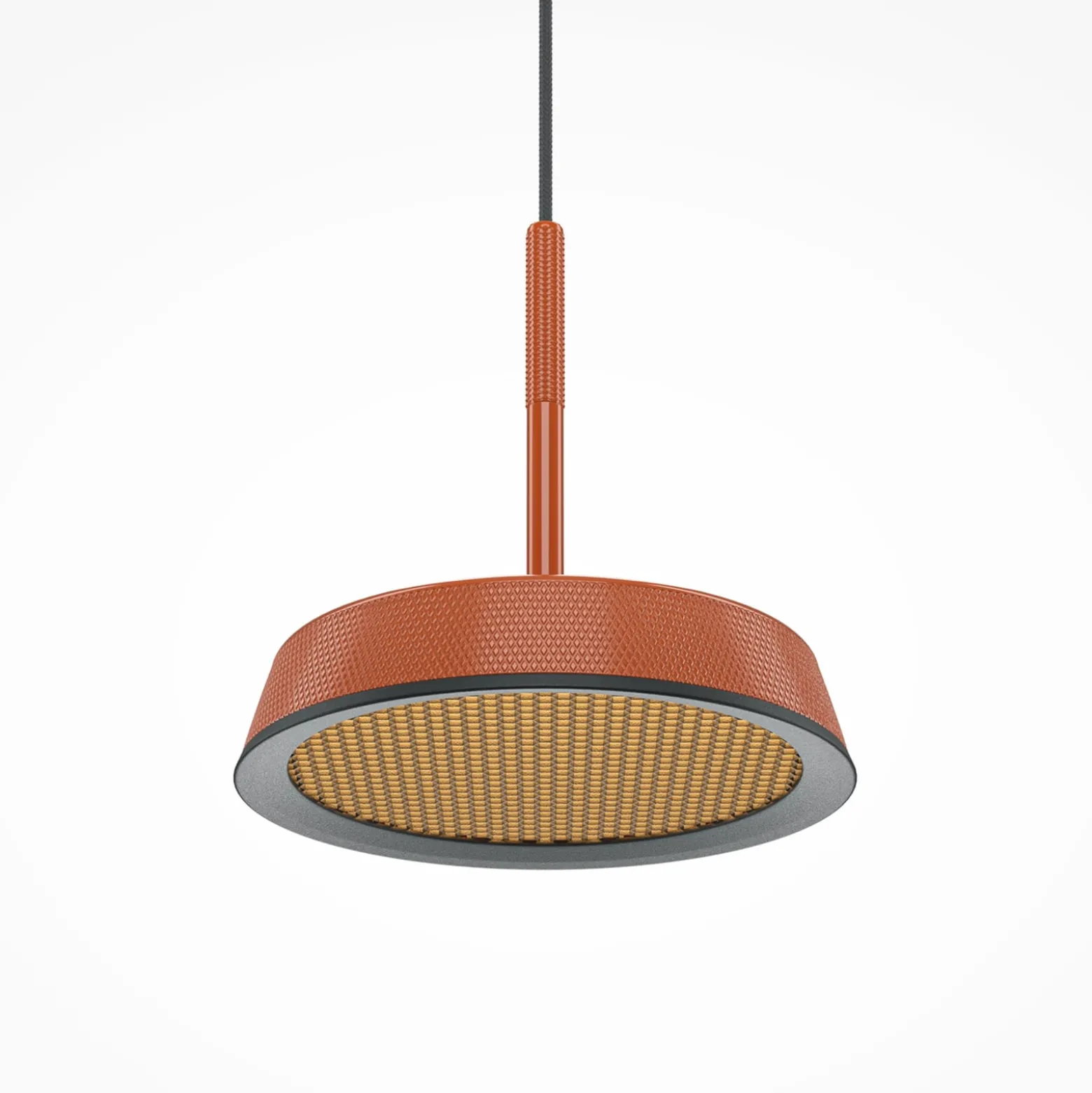 Maytoni LED-Hängeleuchte El, Ø 15,3 cm, orange, Aluminium
