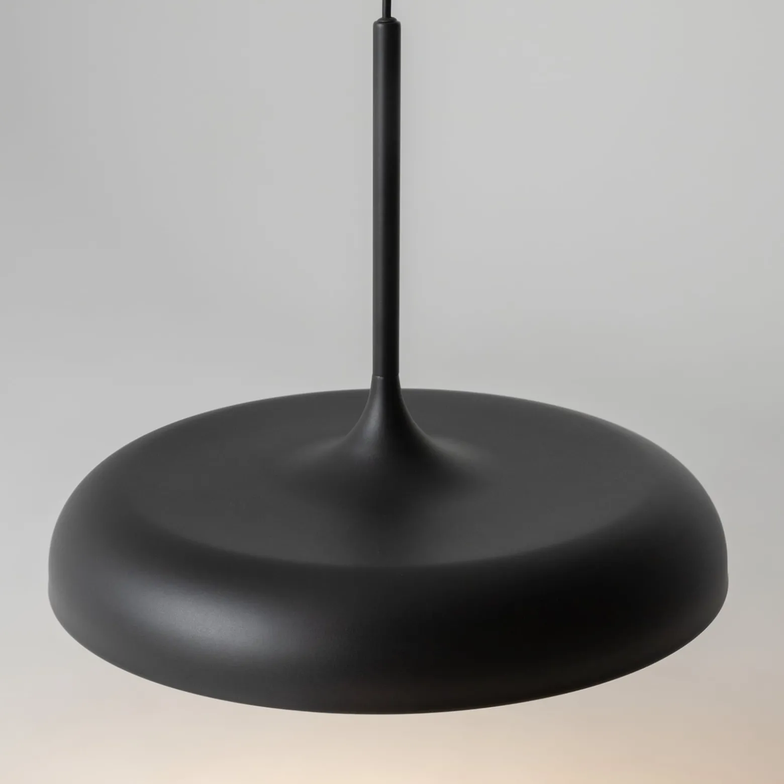 Maytoni LED-Hängeleuchte Gerhard, Ø 40 cm, schwarz, Metall