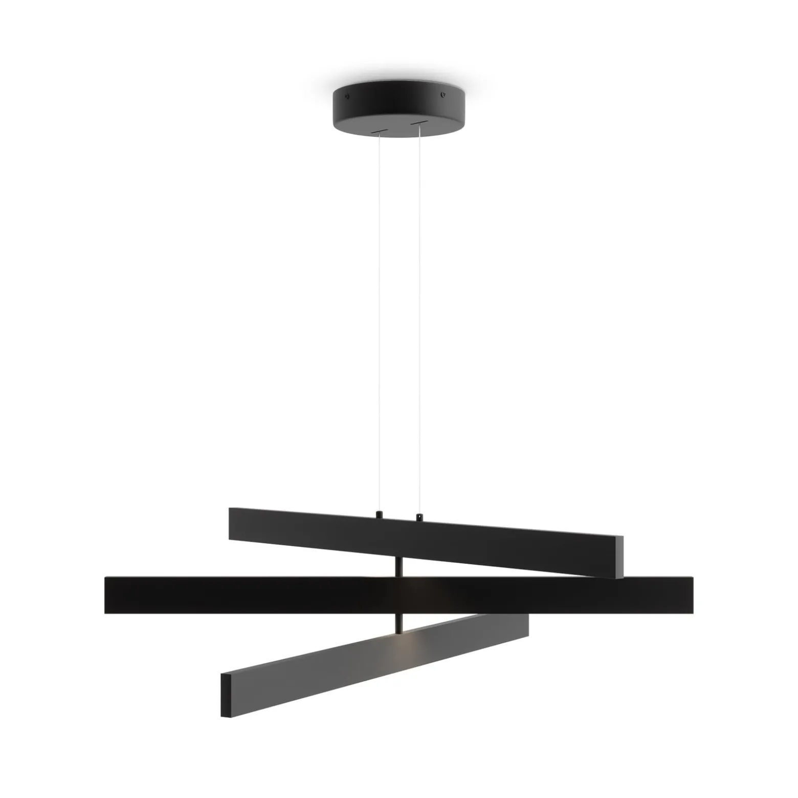 Maytoni Origami LED-Hängeleuchte, schwarz