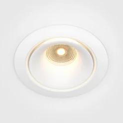 Maytoni Yin LED-Einbauleuchte, IP20, 3000K, Triac, weiß