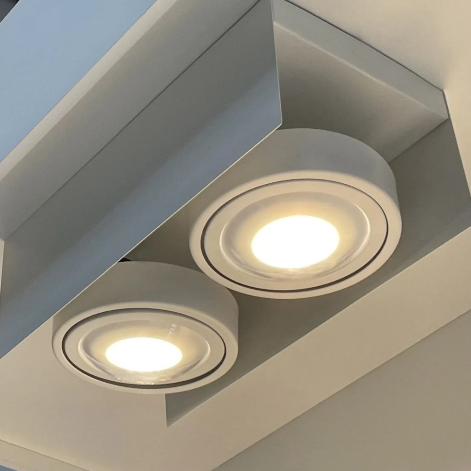 MEGATRON Cardano LED-Deckenspot 2-flammig weiß