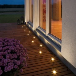 Mini-LED-Bodeneinbaustrahler 6er-Set flach