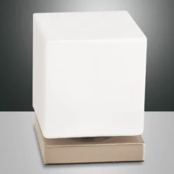 Mit Touchdimmer - LED-Tischleuchte Brenta gold