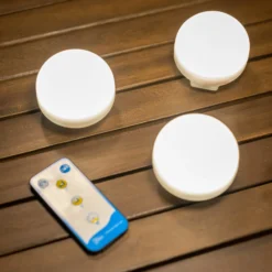 Newgarden Cherry Mini LED-Akkulampe 3er-Set weiß