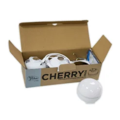 Newgarden Cherry Mini LED-Akkulampe 3er-Set weiß