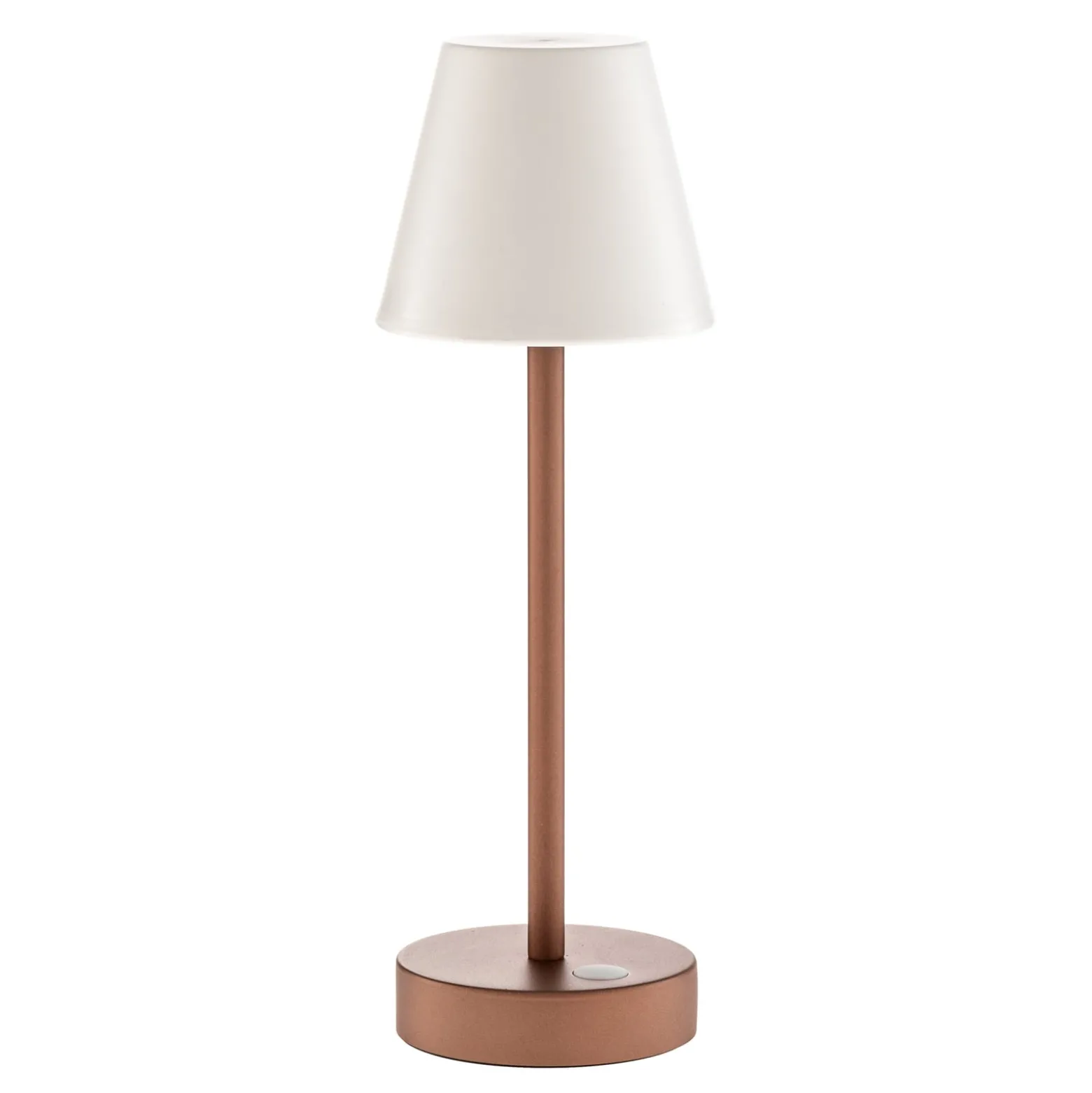 Newgarden Lola Slim LED-Tischlampe Akku, roségold
