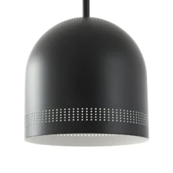 NOLA Hängeleuchte Oura, Ø 15 cm, schwarz, Eisen, E27
