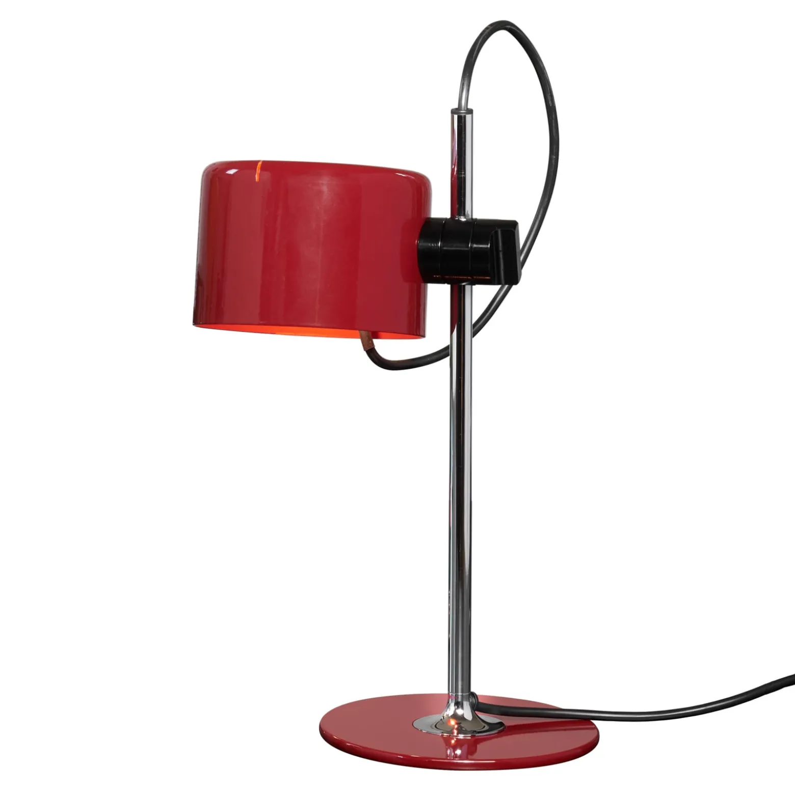 Oluce Mini Coupè LED-Tischleuchte, rot
