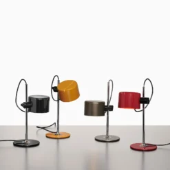 Oluce Mini Coupè LED-Tischleuchte, bronze