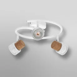 OSRAM Deckenstrahler CORK SPIRAL weiß 3-Spot GU10LED 927 dim