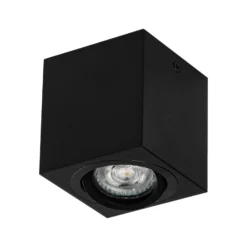 OSRAM Deckenstrahler SQUARE, schwarz, 8 x 8 cm, Metall, GU10
