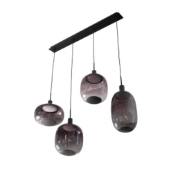 OSRAM Hängelampe Decor Needle Linear, grau, Stahl, 4-fl. E27
