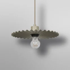 OSRAM Hängeleuchte Decor Plissee, beige, Stahl, E27