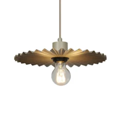 OSRAM Hängeleuchte Decor Plissee, beige, Stahl, E27