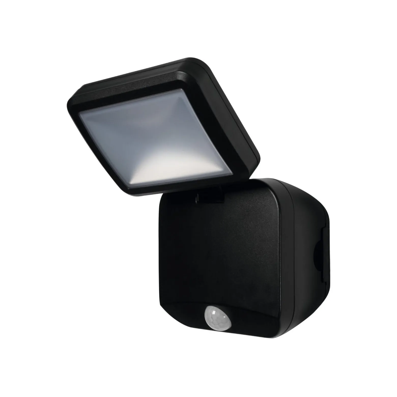 OSRAM LED-Außenstrahler DOUBLE 1-flg schwarz Sensor Batterie