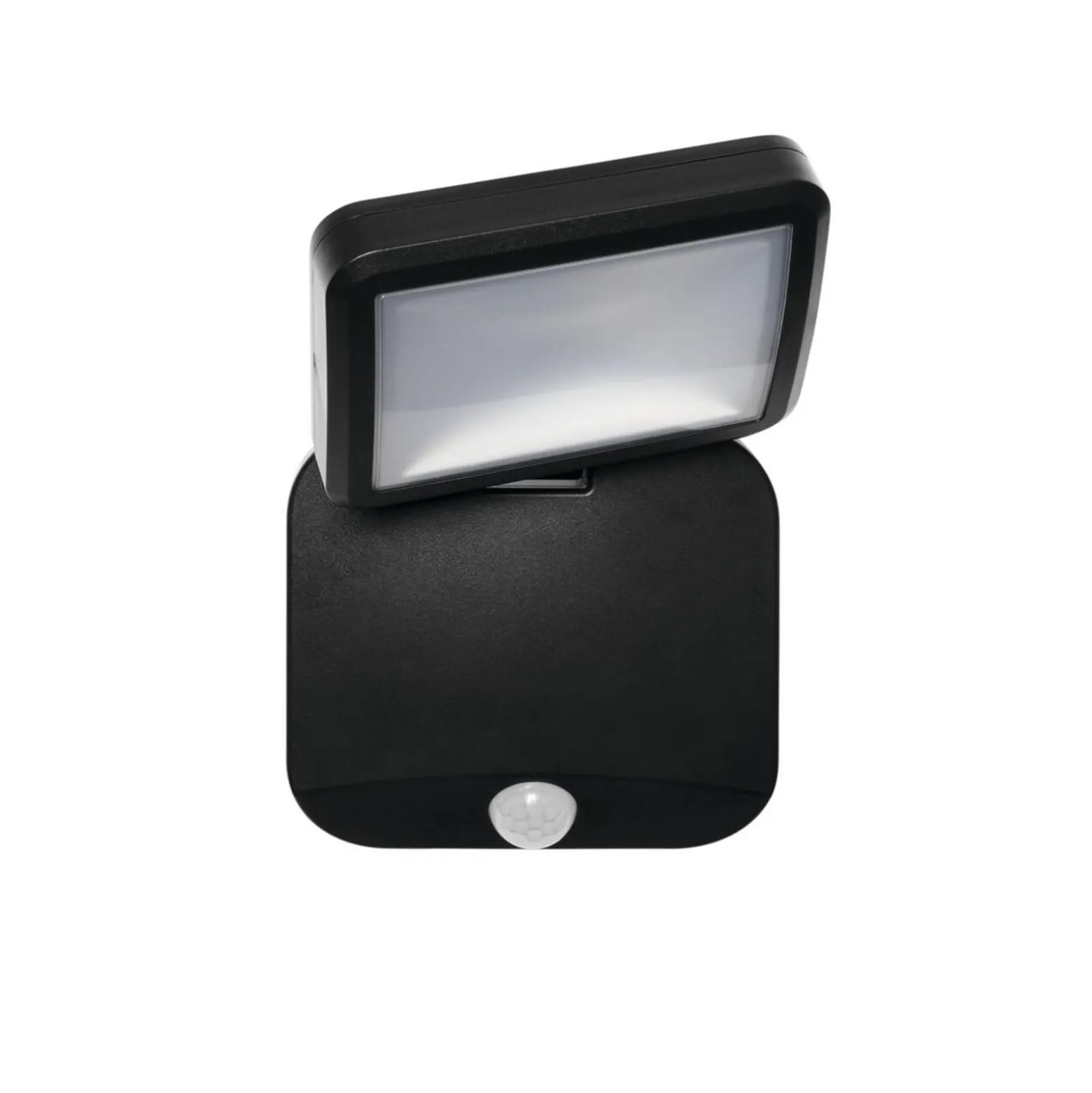 OSRAM LED-Außenstrahler DOUBLE 1-flg schwarz Sensor Batterie