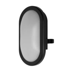 OSRAM LED-Außenwandlampe BULKHEAD, schwarz 11 W Plastik IP54