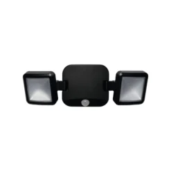 OSRAM LED-Außenwandstrahler DOUBLE, schwarz 2-flg., Batterie