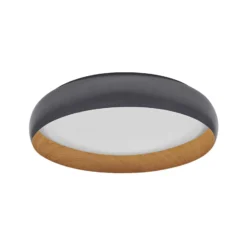 OSRAM LED-Deckenlampe ORBIS LIVIA, Ø 52 cm, grau, Metall dim