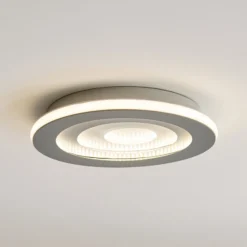 OSRAM LED-Deckenlampe ORBIS SPIRAL CENTRAL LIGHT Ø 40cm grau
