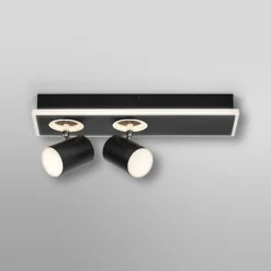 OSRAM LED-Deckenstrahler MARS CLICK-SELECT, 2 Spots, schwarz