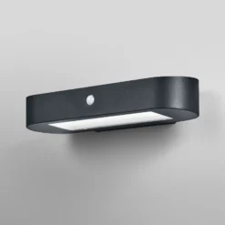 OSRAM LED-Sensor-Wandlampe ENDURA STYLE SOLAR OVAL 34 cm 830