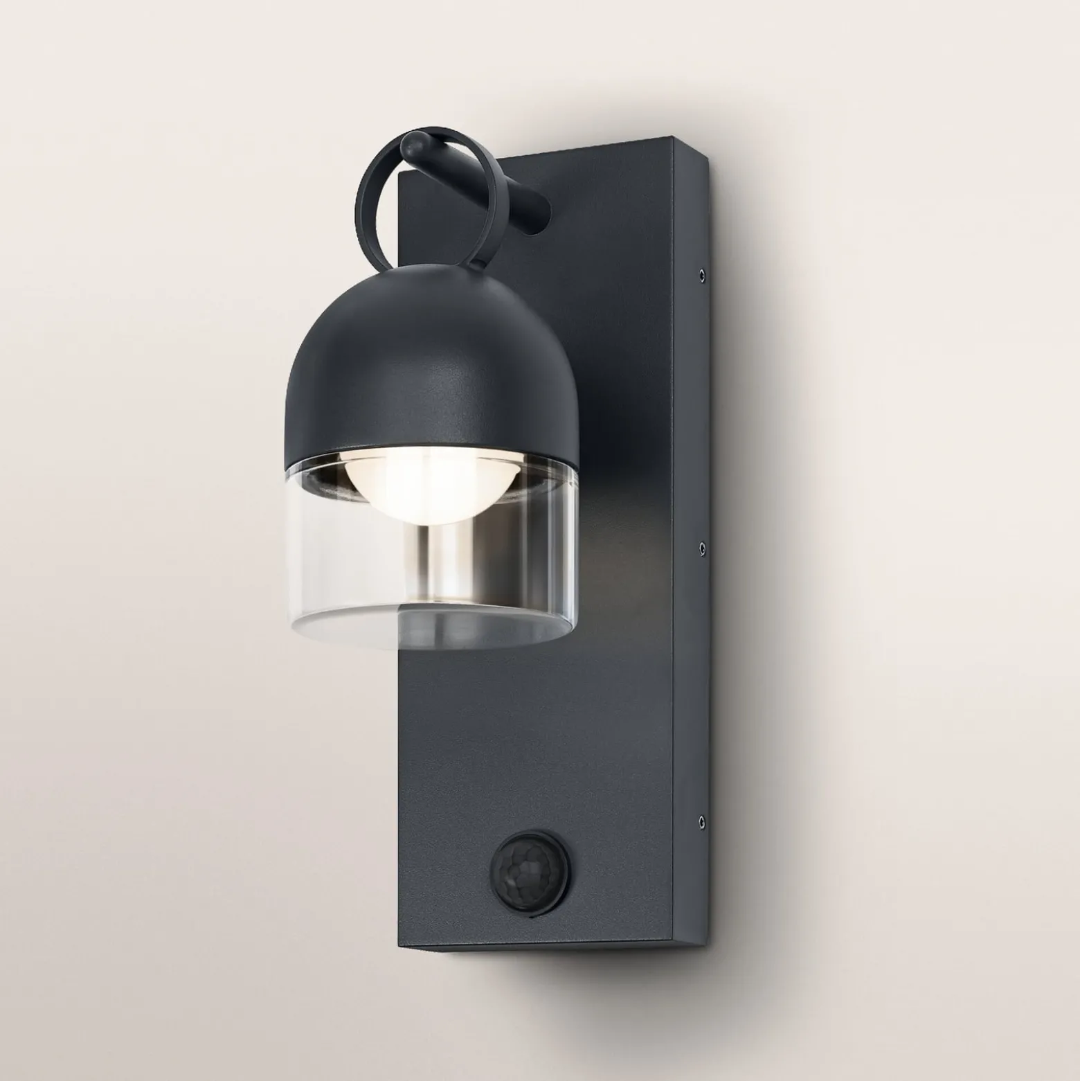 OSRAM LED-Sensor-Wandlampe ENDURA CLASSIC COWBELL, grau IP65