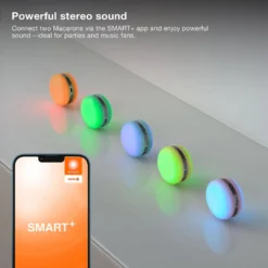 OSRAM SMART+ Bluetooth LED-Lautsprecher MACARON, blau, Akku
