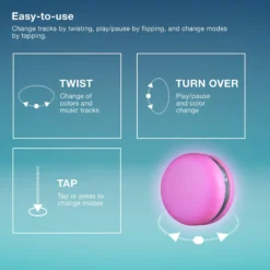 OSRAM SMART+ Bluetooth LED-Lautsprecher MACARON, blau, Akku