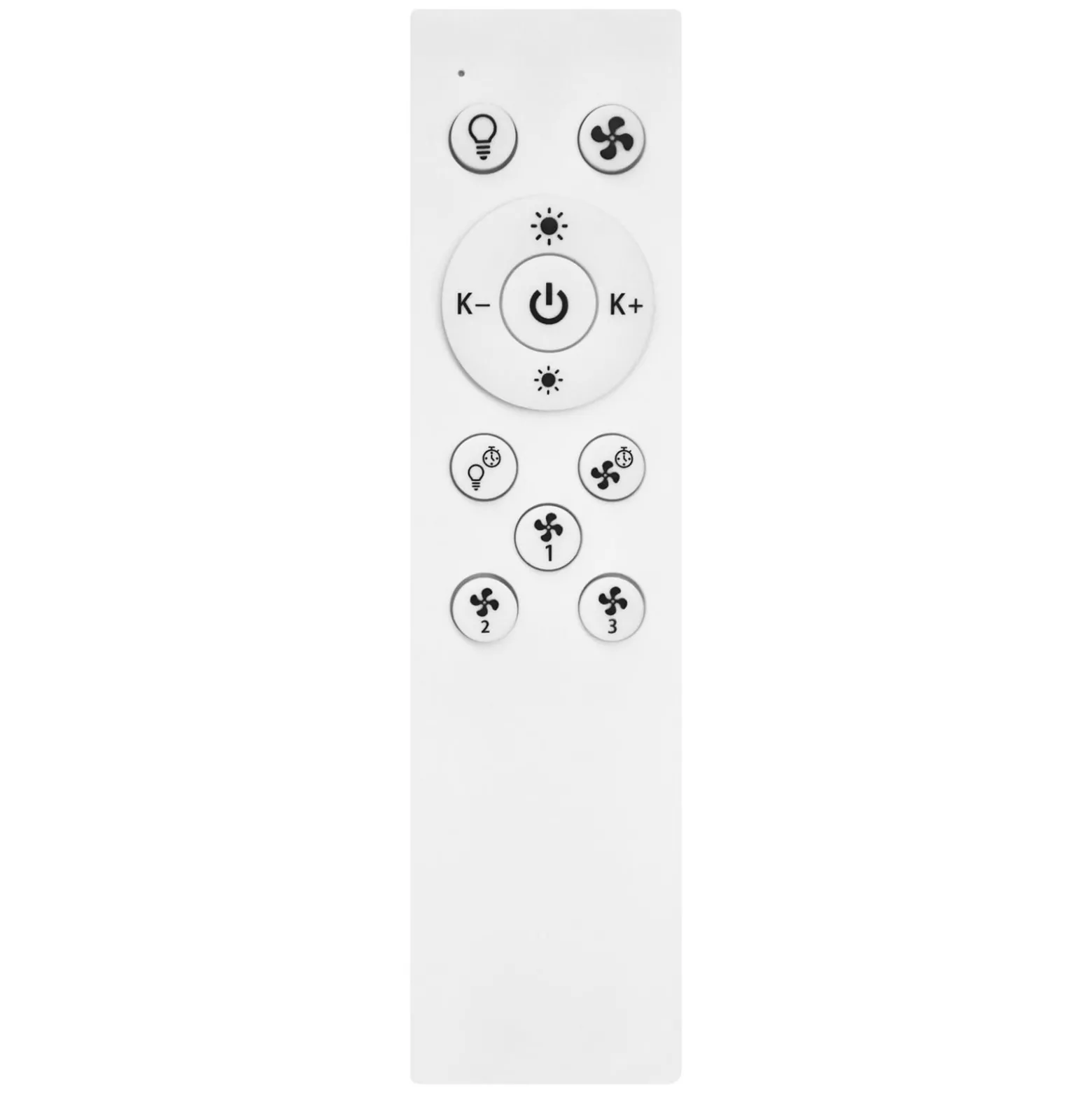 OSRAM SMART+ WiFi LED-Deckenventilator ROUND weiß leise 55cm