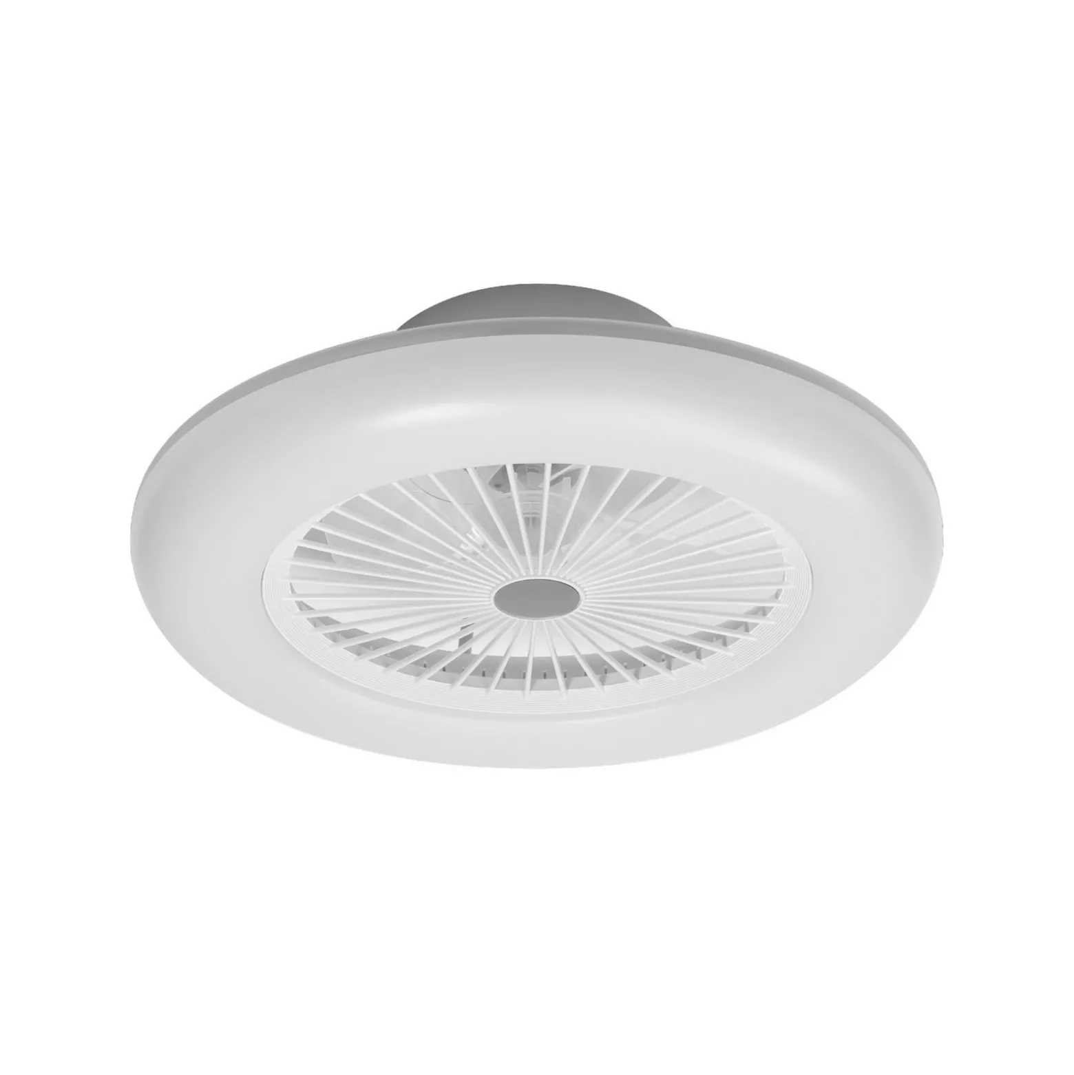OSRAM SMART+ WiFi LED-Deckenventilator ROUND weiß leise 55cm