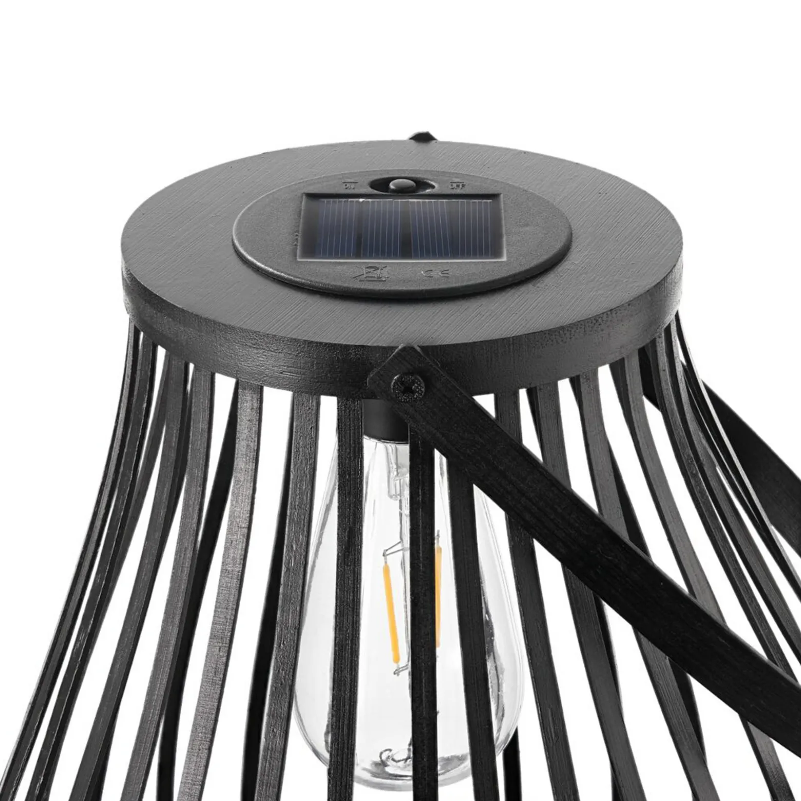 Pauleen LED-Solartischlampe SUNSHINE SPARK schwarz 34cm IP44