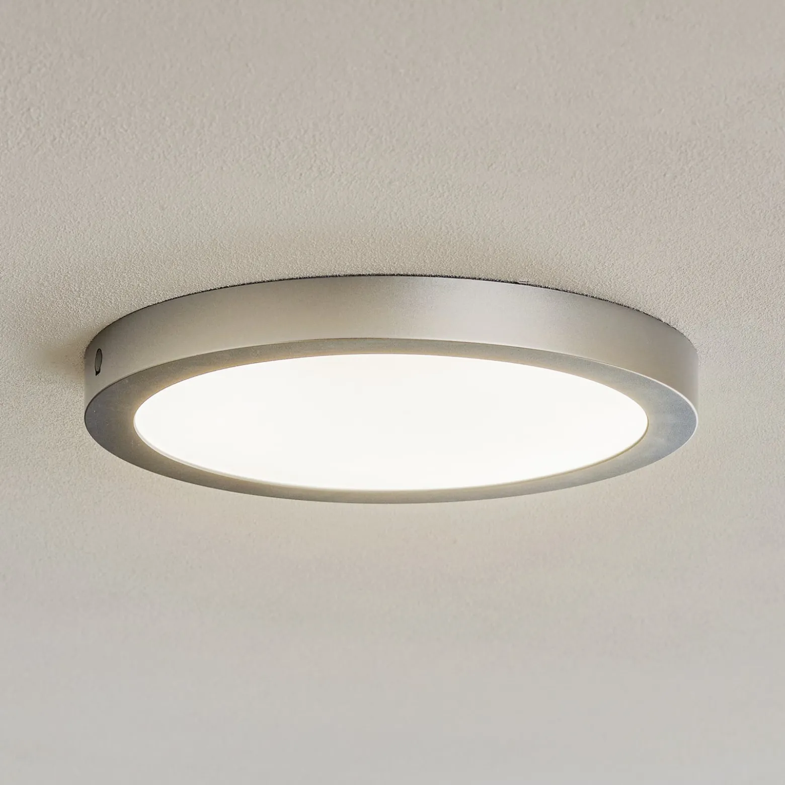 Paulmann Abia LED-Panel Ø 30 cm 2.700K chrom matt