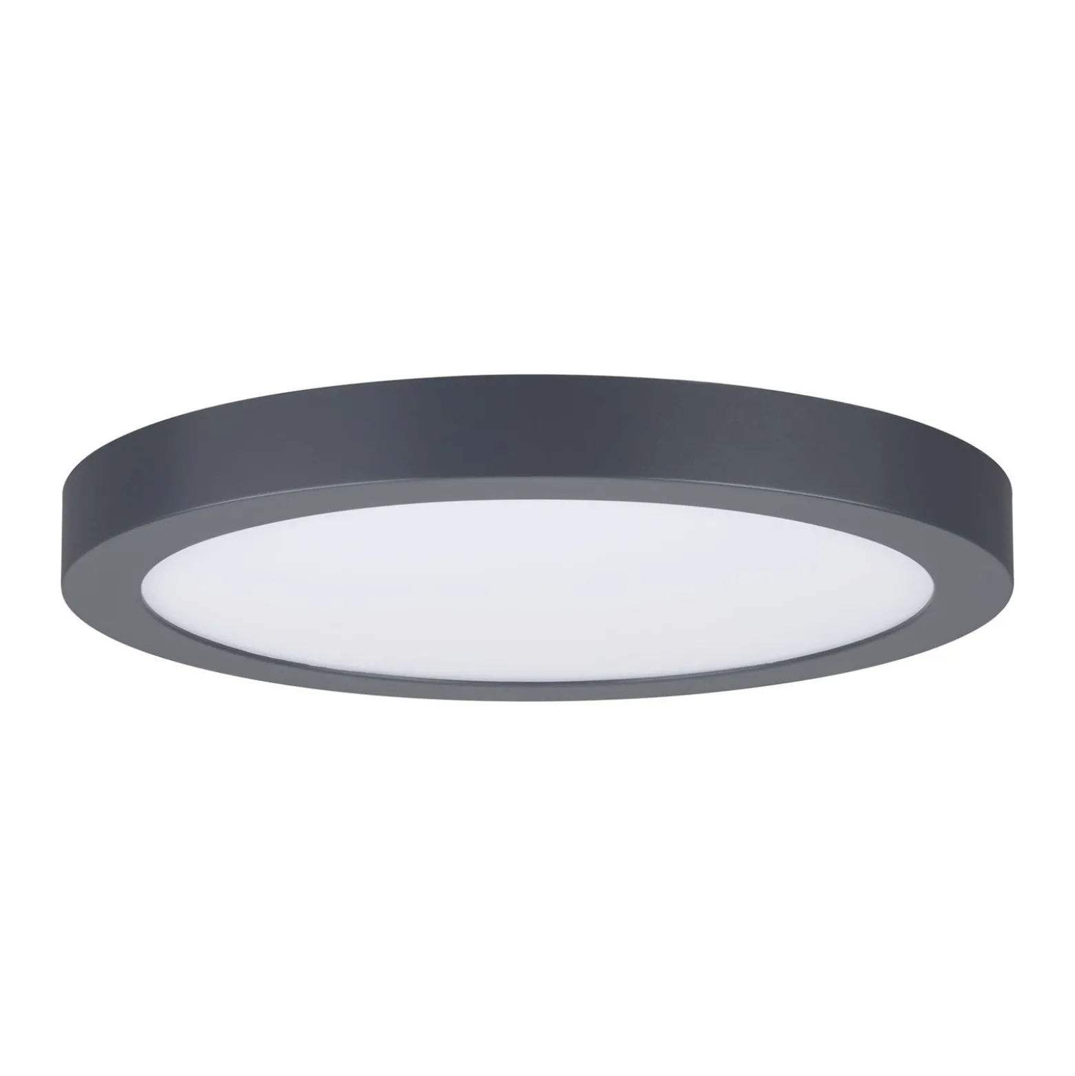 Paulmann Abia LED-Panel Ø 30cm 2.700K dunkelgrau