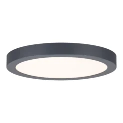 Paulmann Abia LED-Panel Ø 30cm 2.700K dunkelgrau