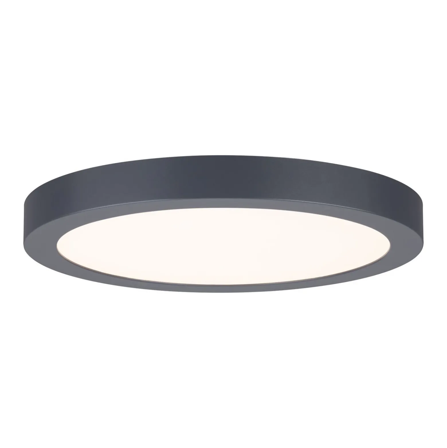 Paulmann Abia LED-Panel Ø 30cm 2.700K dunkelgrau