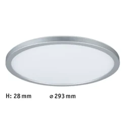 Paulmann Atria Shine Panel dim chrom RGBW Ø29cm