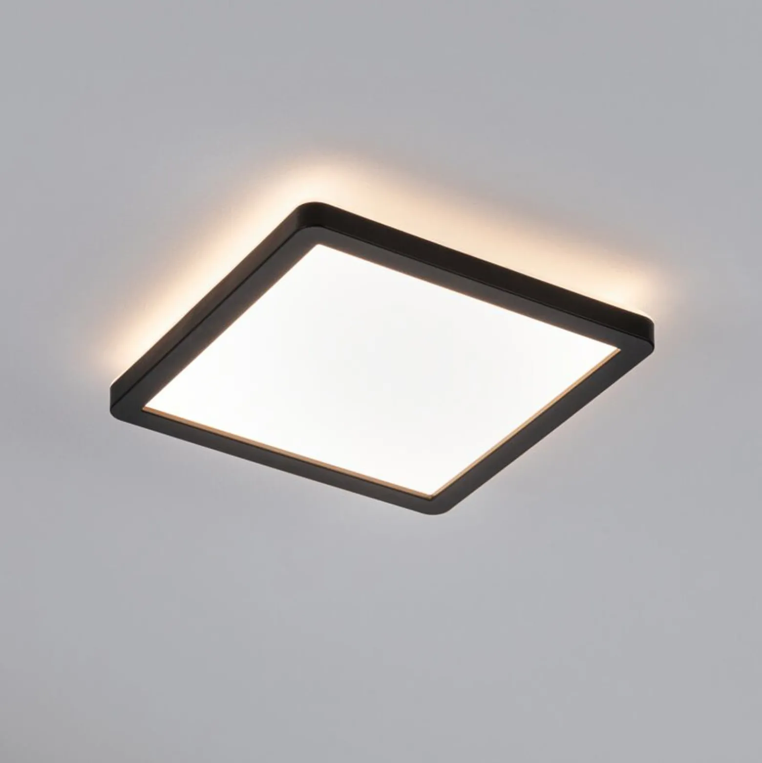 Paulmann Atria Shine Panel on/off black 830 19x19