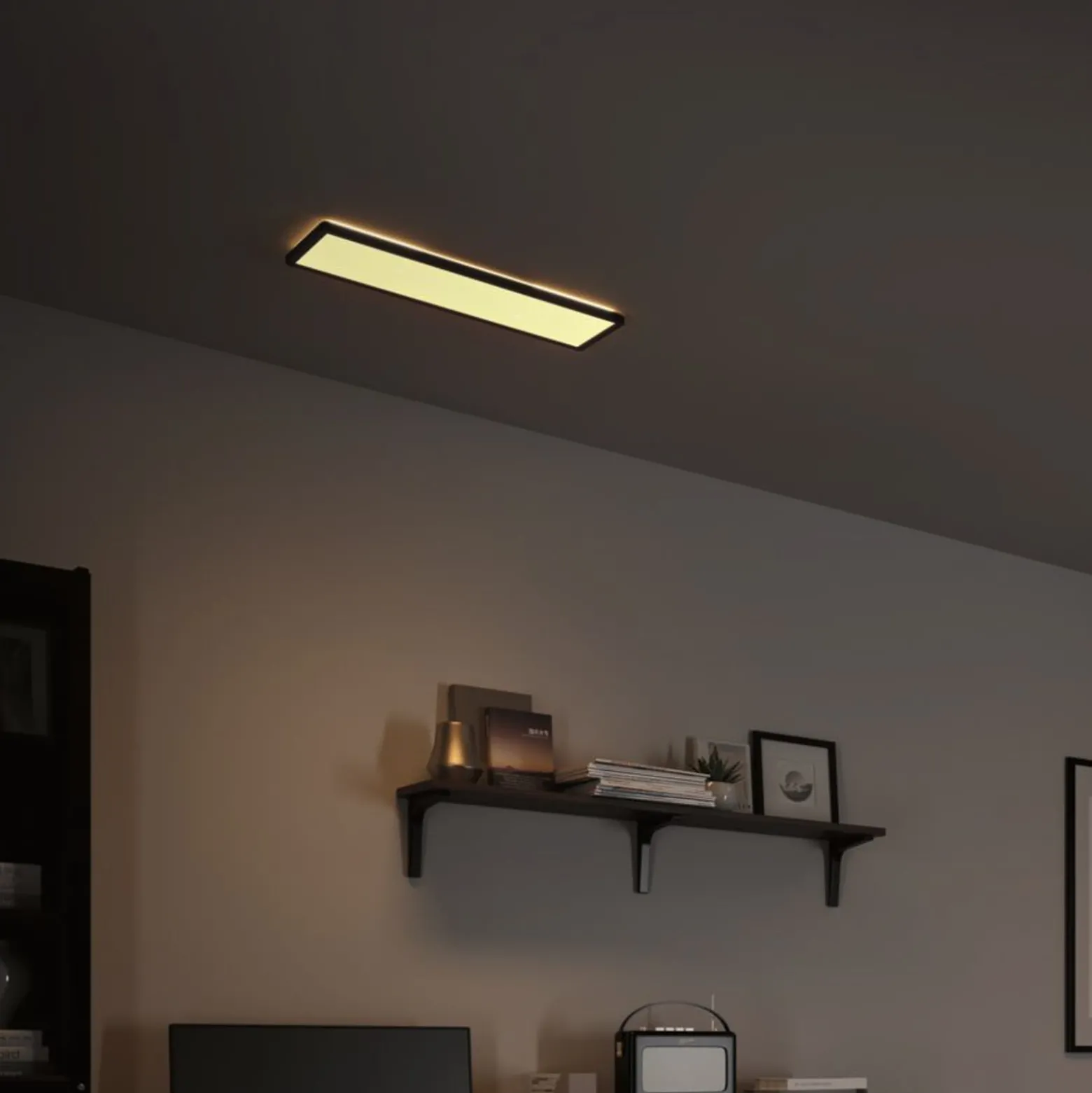 Paulmann Atria Shine Panel 3-step black 830 58x20