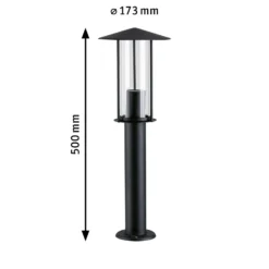 Paulmann Classic LED-Wegelampe mit goldenem Licht