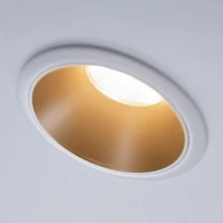 Paulmann Cole LED-Spotlight, gold-weiß