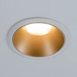 Paulmann Cole LED-Spotlight, gold-weiß