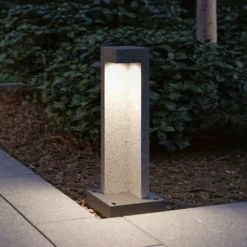 Paulmann Concrea LED-Sockelleuchte, Höhe 45 cm