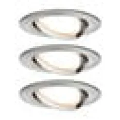Paulmann 3er Spot Nova Coin rund schwenkbar, chrom