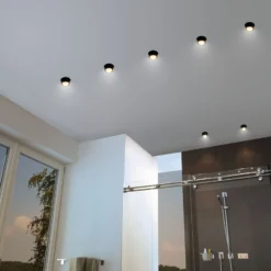 Paulmann Gil LED-Einbau schwarz matt/gold 3er-Set