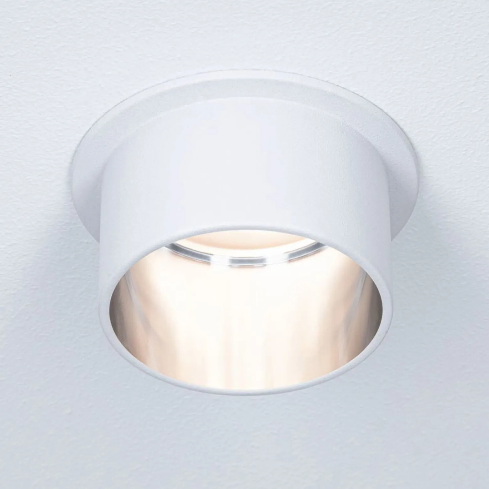 Paulmann Gil LED-Einbau weiß matt/eisen 3er-Set