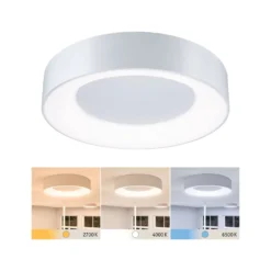 Paulmann HomeSpa Casca LED-Deckenlampe Ø 40cm weiß